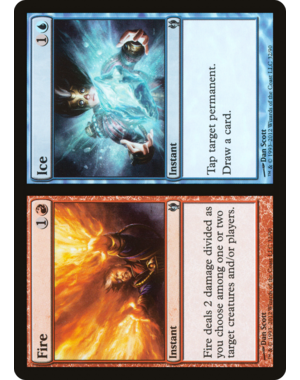 Magic: The Gathering Fire // Ice (032) Lightly Played