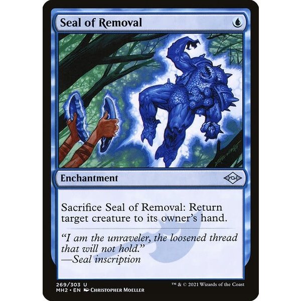 Magic: The Gathering Seal of Removal (269) Lightly Played