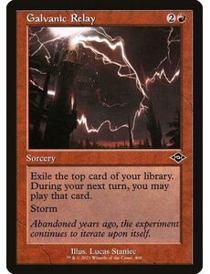 Magic: The Gathering Galvanic Relay (Retro Frame) (Foil Etched) (406) Near Mint Foil