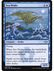 Magic: The Gathering Sea Drake (Foil Etched) (268) Near Mint Foil