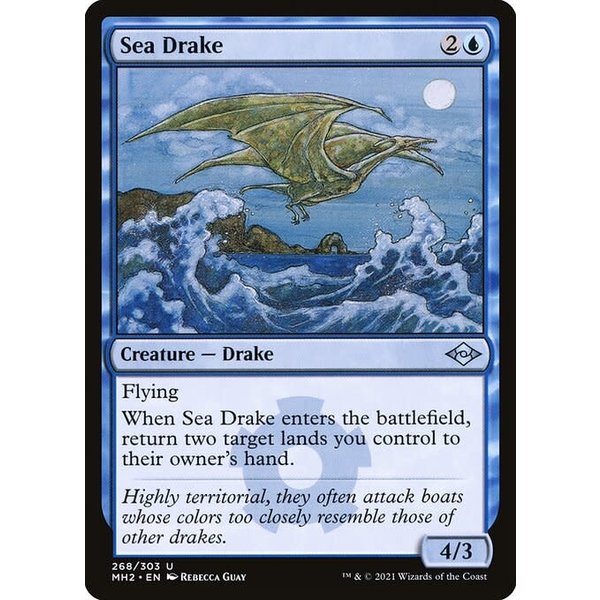 Magic: The Gathering Sea Drake (Foil Etched) (268) Near Mint Foil