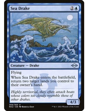 Magic: The Gathering Sea Drake (268) Lightly Played