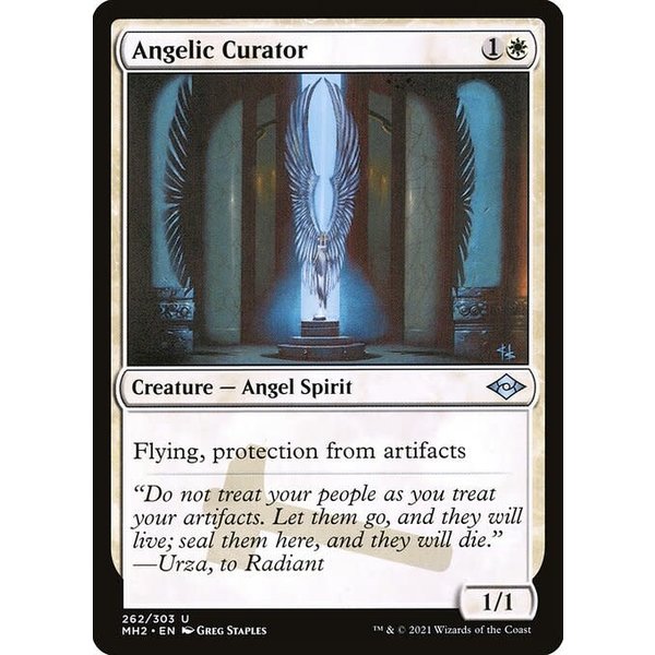 Magic: The Gathering Angelic Curator (262) Near Mint Foil