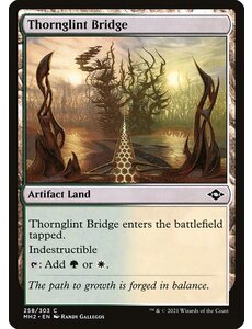 Magic: The Gathering Thornglint Bridge (258) Near Mint Foil