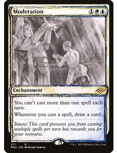 Magic: The Gathering Moderation (Showcase) (371) Near Mint