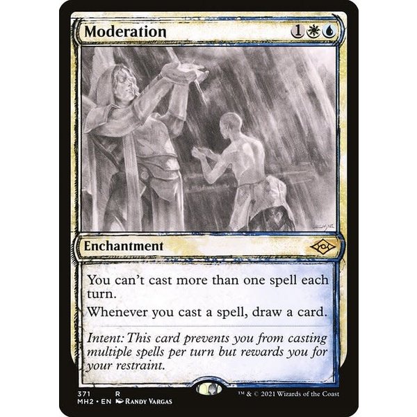 Magic: The Gathering Moderation (Showcase) (371) Near Mint Foil