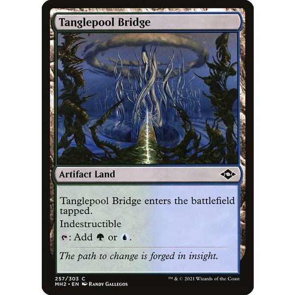 Magic: The Gathering Tanglepool Bridge (257) Near Mint