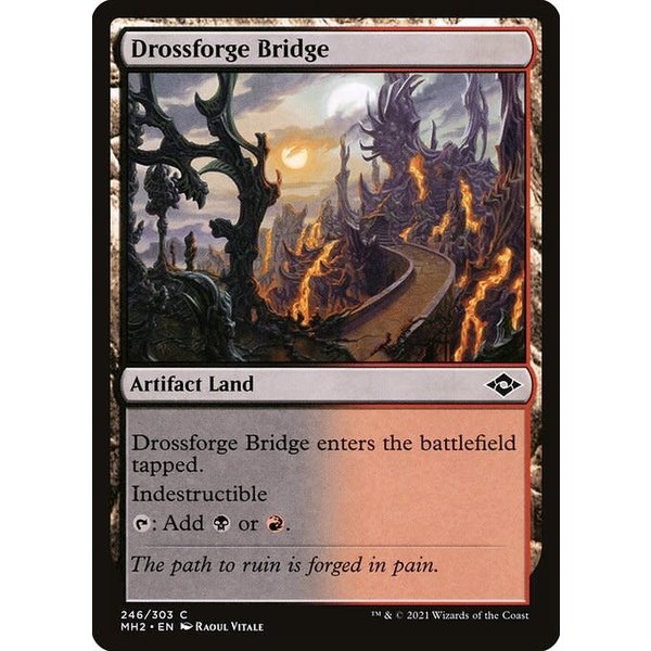 Magic: The Gathering Drossforge Bridge (246) Lightly Played