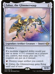 Magic: The Gathering Zabaz, the Glimmerwasp (243) Near Mint