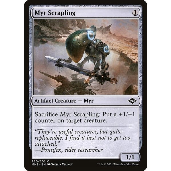 Magic: The Gathering Myr Scrapling (230) Near Mint Foil