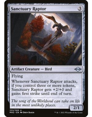 Magic: The Gathering Sanctuary Raptor (233) Near Mint Foil