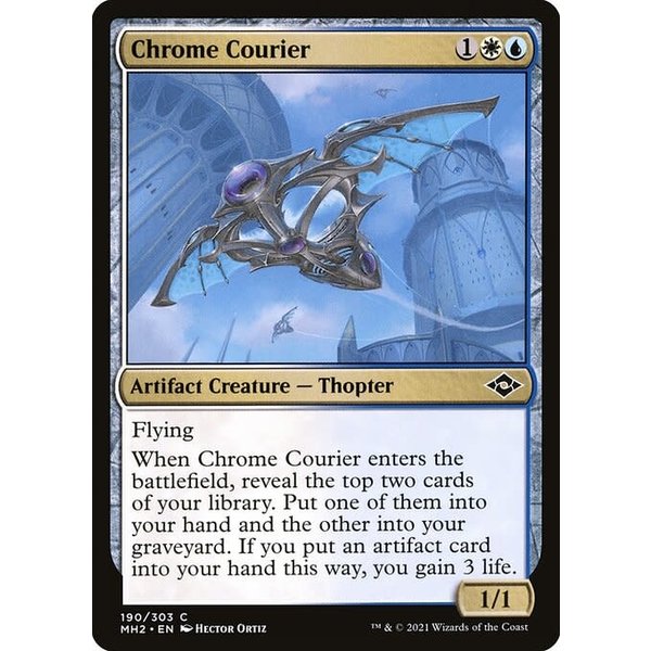 Magic: The Gathering Chrome Courier (190) Near Mint Foil