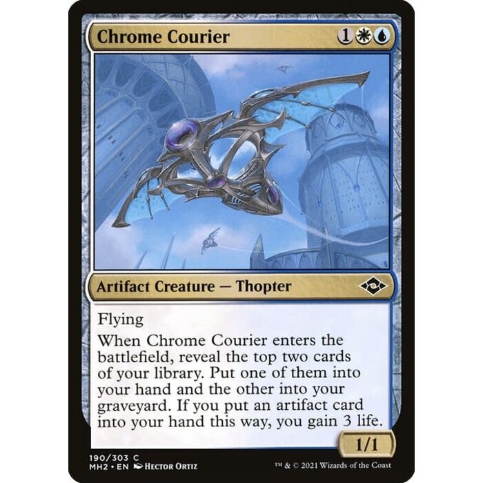 Magic: The Gathering Chrome Courier (190) Near Mint Foil
