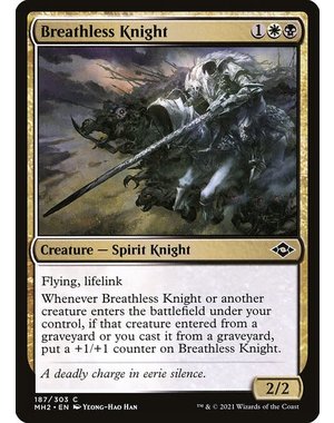 Magic: The Gathering Breathless Knight (187) Near Mint