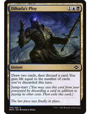 Magic: The Gathering Dihada's Ploy (193) Lightly Played