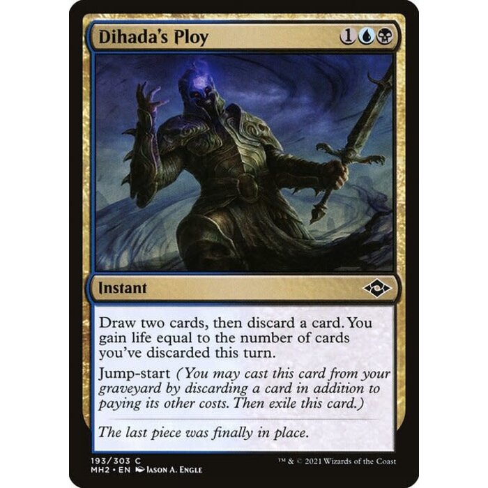 Magic: The Gathering Dihada's Ploy (193) Lightly Played