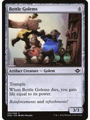 Magic: The Gathering Bottle Golems (222) Near Mint Foil