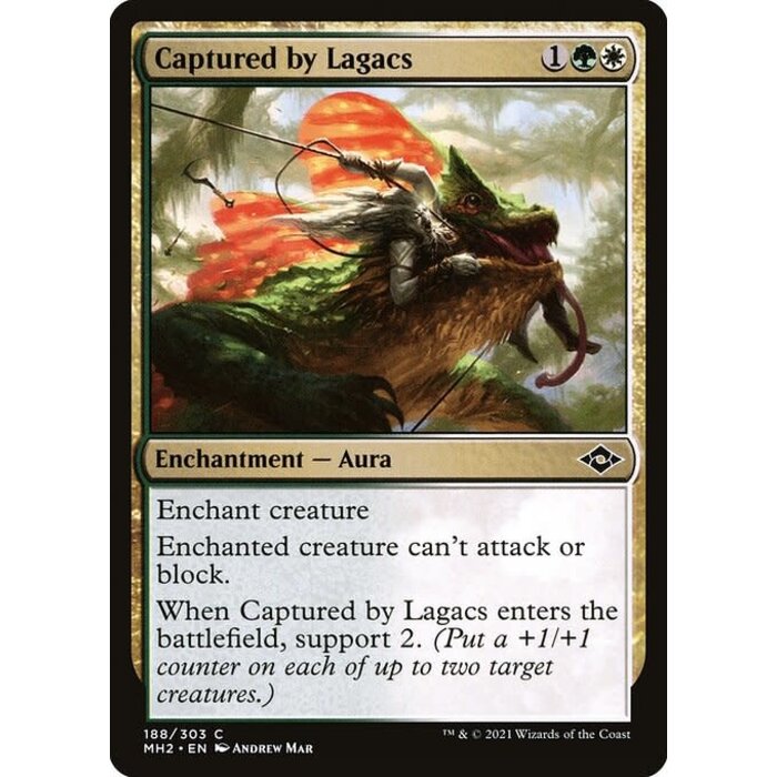 Magic: The Gathering Captured by Lagacs (188) Near Mint Foil