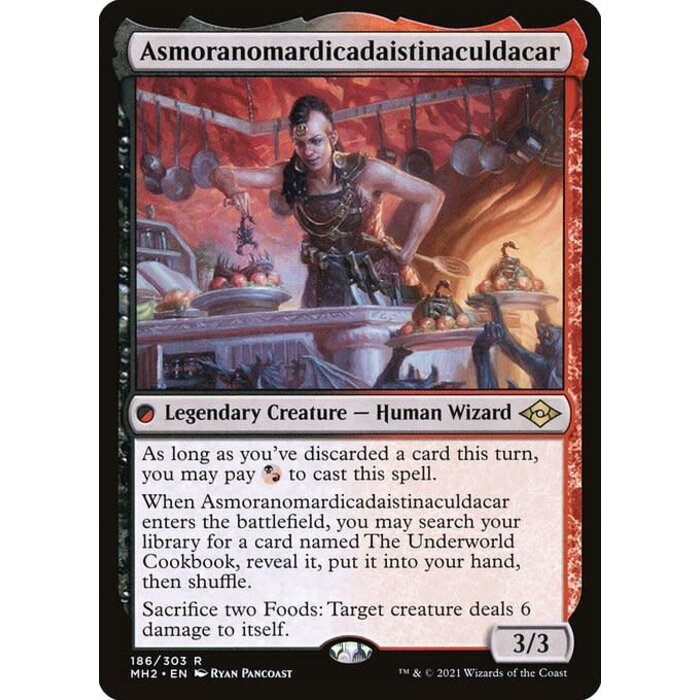 Magic: The Gathering Asmoranomardicadaistinaculdacar (186) Near Mint