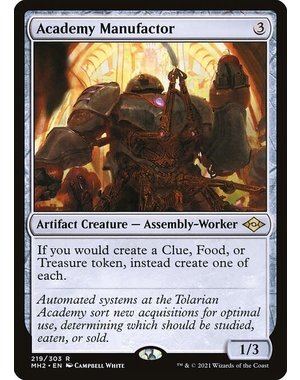 Magic: The Gathering Academy Manufactor (219) Lightly Played