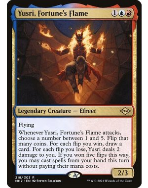 Magic: The Gathering Yusri, Fortune's Flame (218) Near Mint