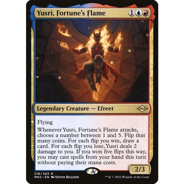 Magic: The Gathering Yusri, Fortune's Flame (218) Near Mint