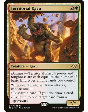 Magic: The Gathering Territorial Kavu (216) Near Mint
