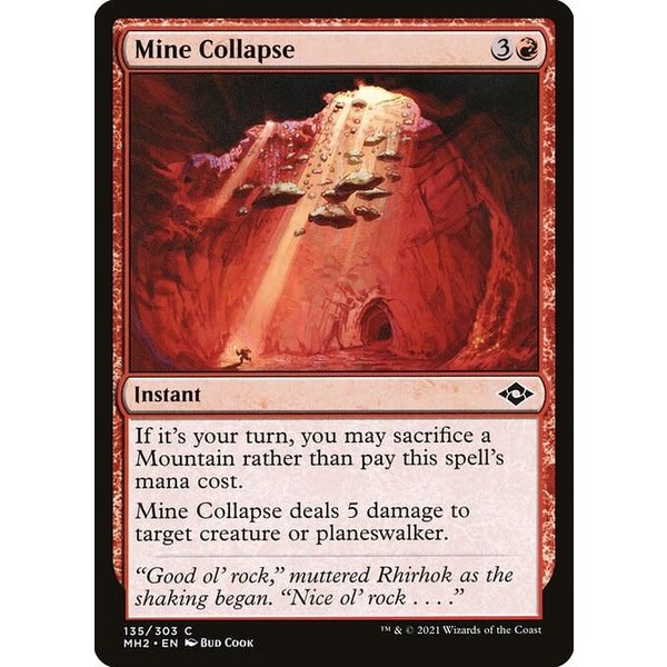 Magic: The Gathering Mine Collapse (135) Near Mint