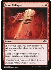 Magic: The Gathering Mine Collapse (135) Near Mint Foil