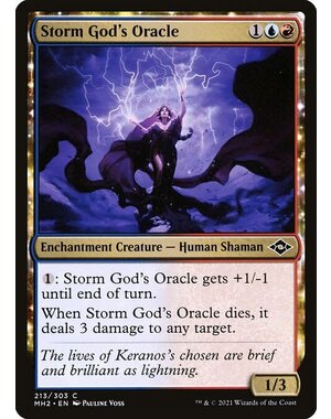 Magic: The Gathering Storm God's Oracle (213) Near Mint Foil