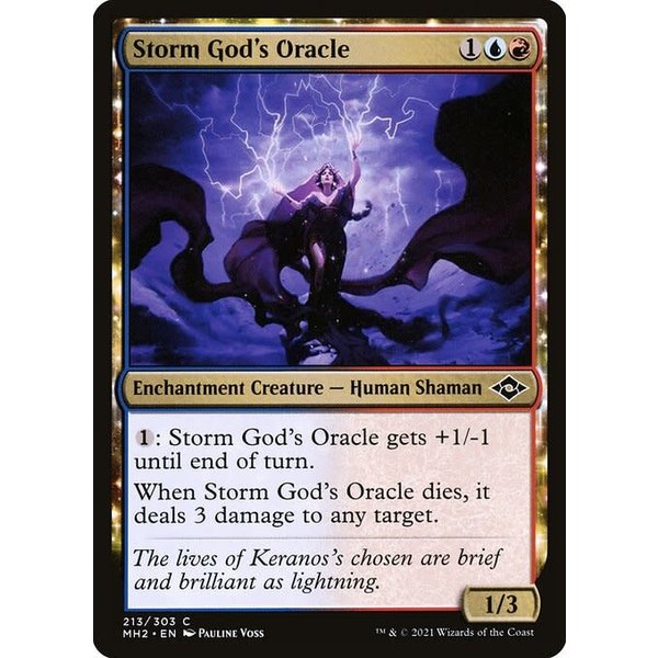 Magic: The Gathering Storm God's Oracle (213) Lightly Played