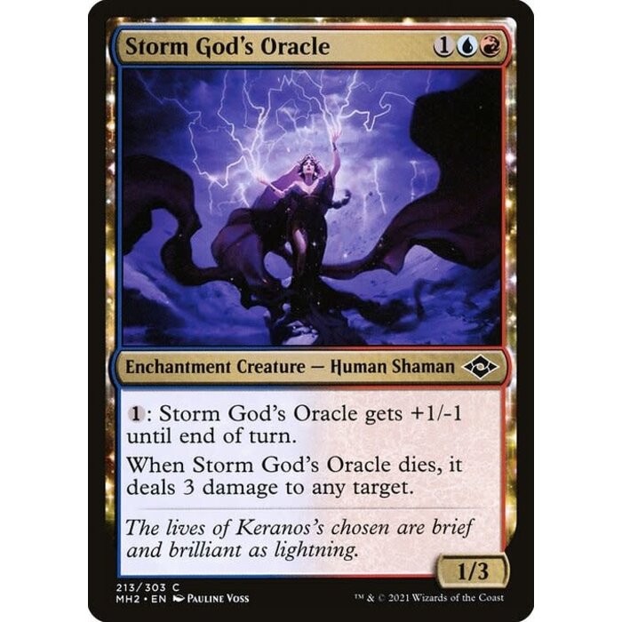 Magic: The Gathering Storm God's Oracle (213) Lightly Played