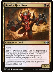 Magic: The Gathering Rakdos Headliner (210) Near Mint
