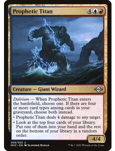 Magic: The Gathering Prophetic Titan (209) Near Mint