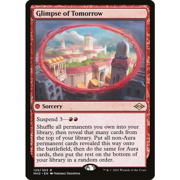 Magic: The Gathering Glimpse of Tomorrow (129) Near Mint