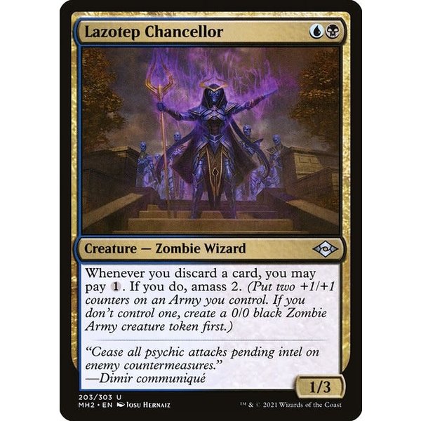 Magic: The Gathering Lazotep Chancellor (203) Near Mint
