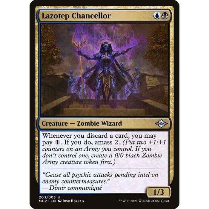 Magic: The Gathering Lazotep Chancellor (203) Near Mint