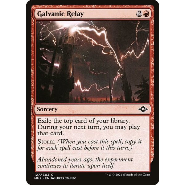 Magic: The Gathering Galvanic Relay (127) Near Mint