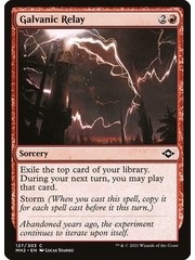 Magic: The Gathering Galvanic Relay (127) Near Mint Foil