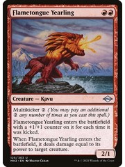 Magic: The Gathering Flametongue Yearling (125) Near Mint
