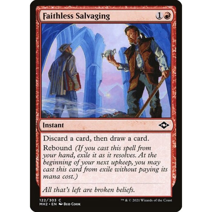 Magic: The Gathering Faithless Salvaging (122) Near Mint Foil