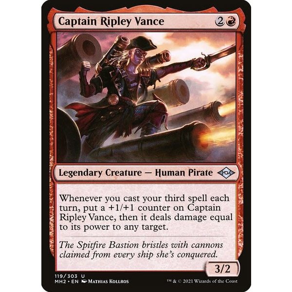 Magic: The Gathering Captain Ripley Vance (119) Near Mint