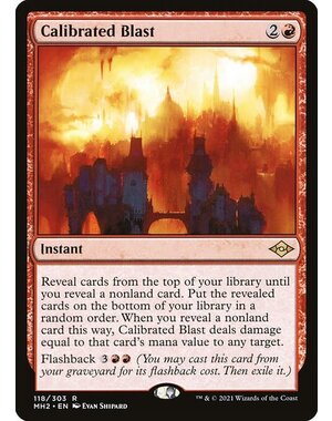 Magic: The Gathering Calibrated Blast (118) Near Mint