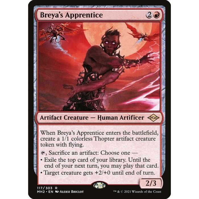 Magic: The Gathering Breya's Apprentice (117) Near Mint
