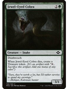 Magic: The Gathering Jewel-Eyed Cobra (168) Near Mint