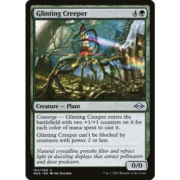 Magic: The Gathering Glinting Creeper (164) Near Mint Foil