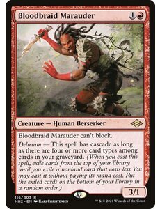 Magic: The Gathering Bloodbraid Marauder (116) Near Mint