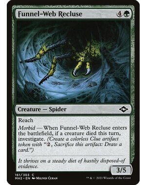 Magic: The Gathering Funnel-Web Recluse (161) Near Mint