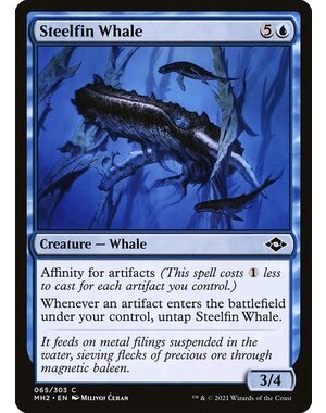 Magic: The Gathering Steelfin Whale (065) Near Mint
