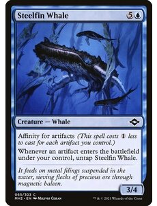 Magic: The Gathering Steelfin Whale (065) Near Mint Foil